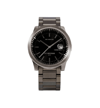 Tube Watch S42 Date Steel With Black